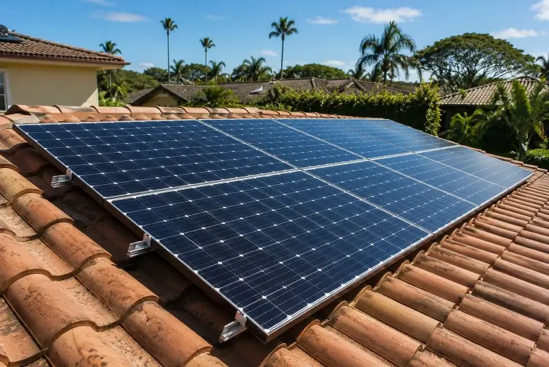 Installation de panneaux solaires à Saint-Hilaire-de-Chaléons